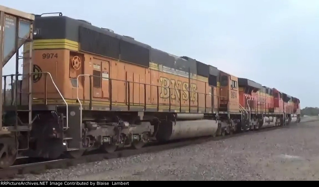 BNSF coal train